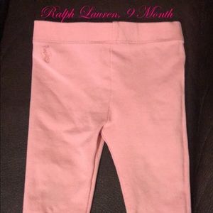 Ralph Lauren Infant Leggings, 9 Month